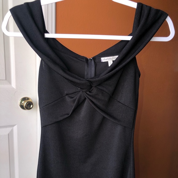 NWT Charlotte Russe Little Black Dress - Picture 3 of 6